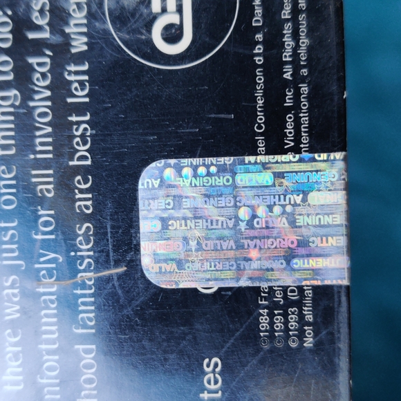 Stephen king's nightshift collection bran new sealed vhs - Picture 4 of 4